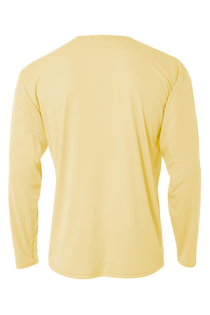A4 Cooling Performance Long Sleeve Tee A4N3165 Light Yellow