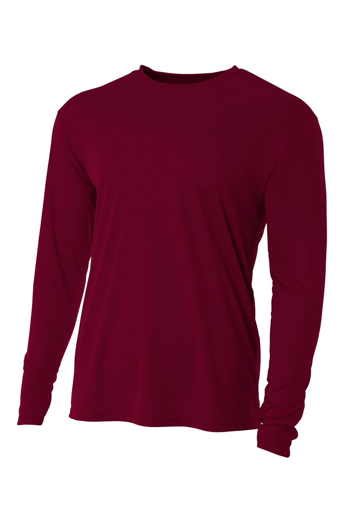 A4 Cooling Performance Long Sleeve Tee A4N3165 Maroon