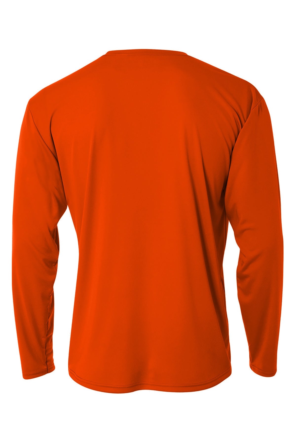 A4 Cooling Performance Long Sleeve Tee A4N3165 Safety Orange