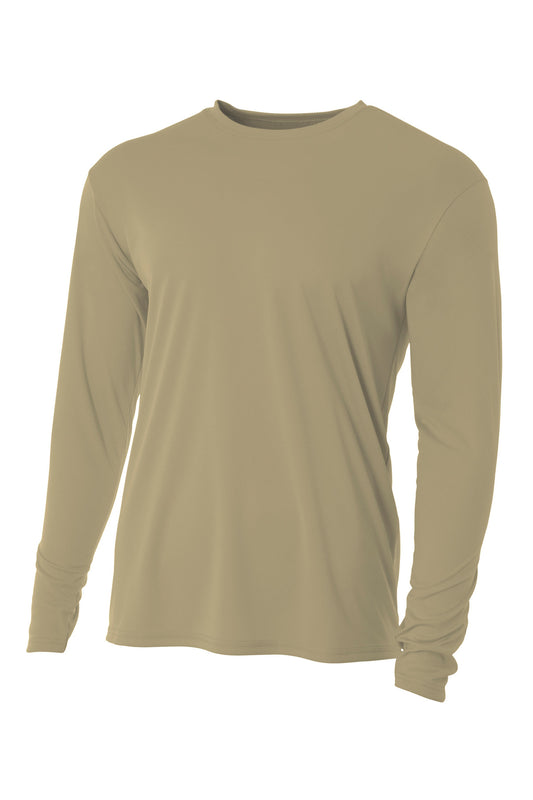 A4 Cooling Performance Long Sleeve Tee A4N3165 Sand
