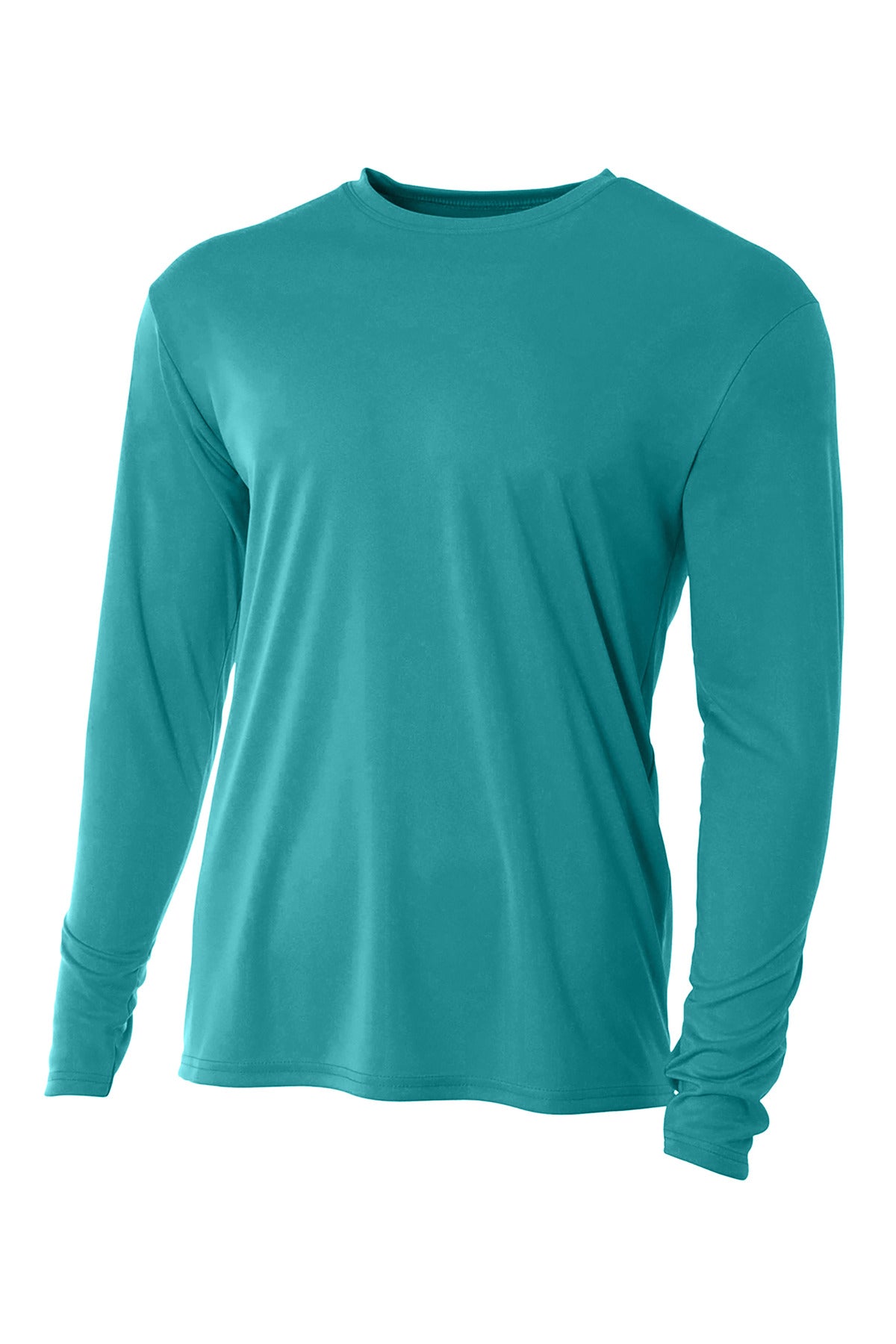 A4 Cooling Performance Long Sleeve Tee A4N3165 Teal
