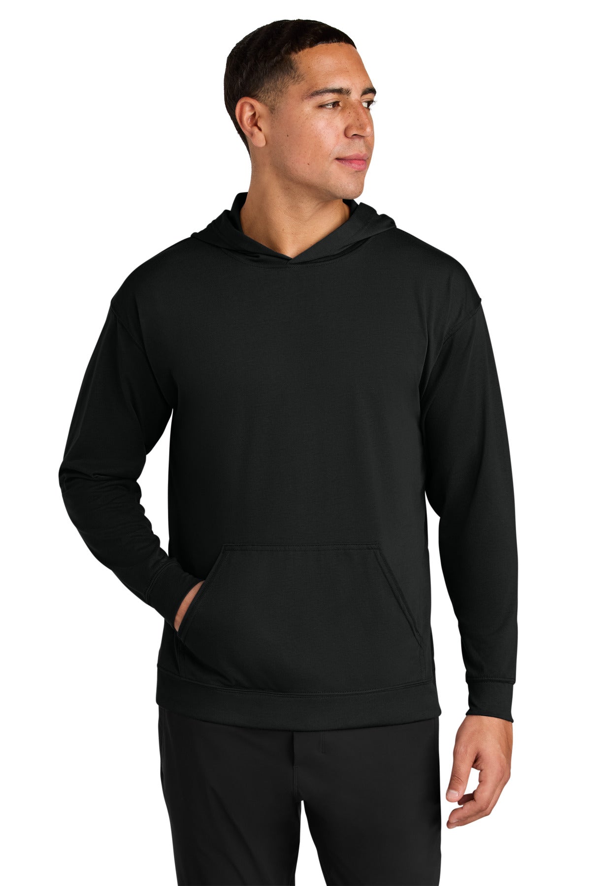 Custom Embroidered A4 T-Shirts  in Black