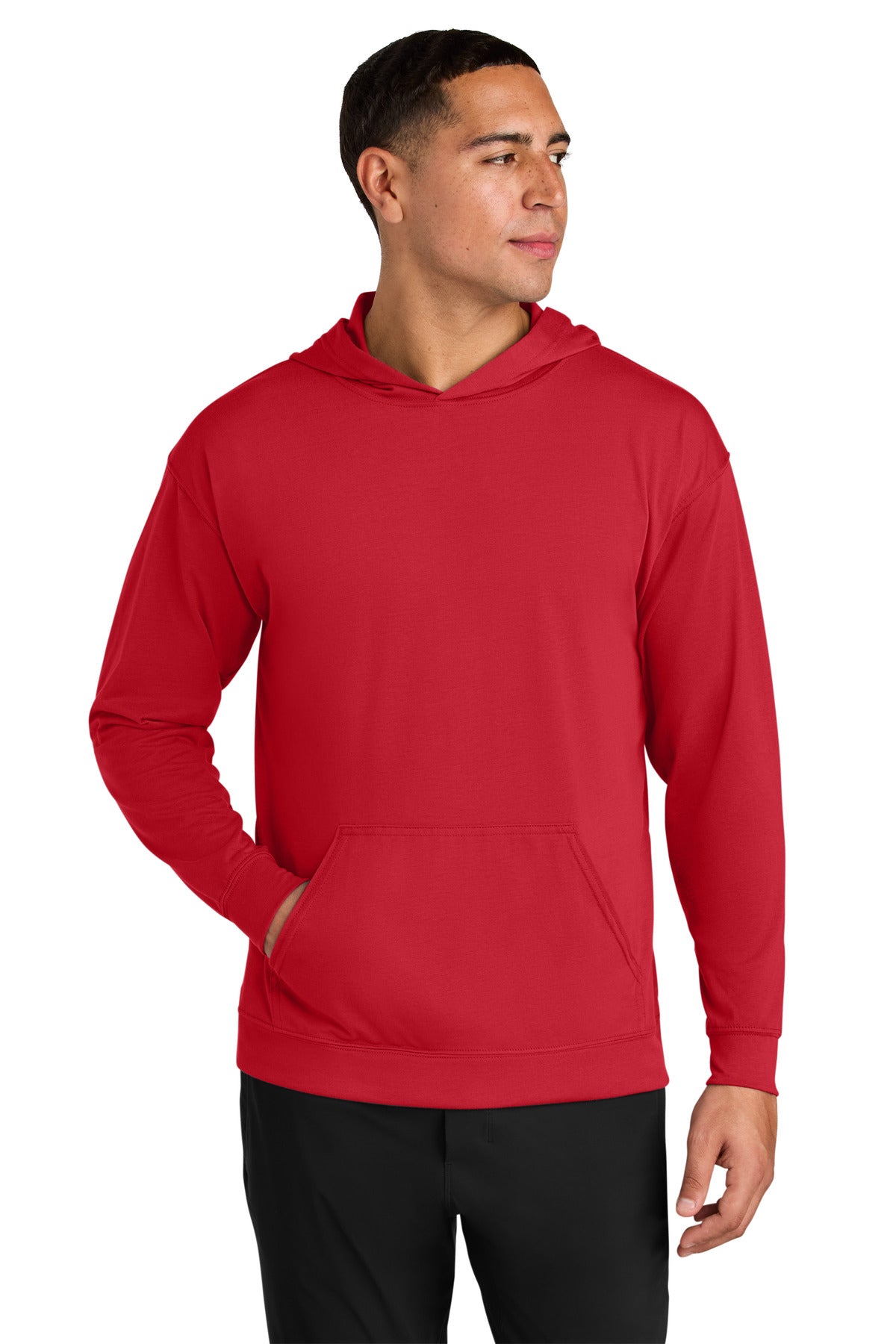 Custom Embroidered A4 T-Shirts  in Scarlet