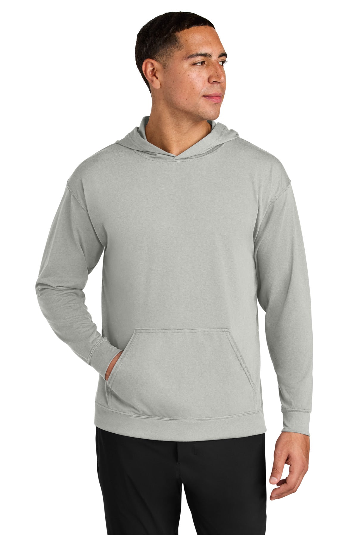 Custom Embroidered A4 T-Shirts  in Silver
