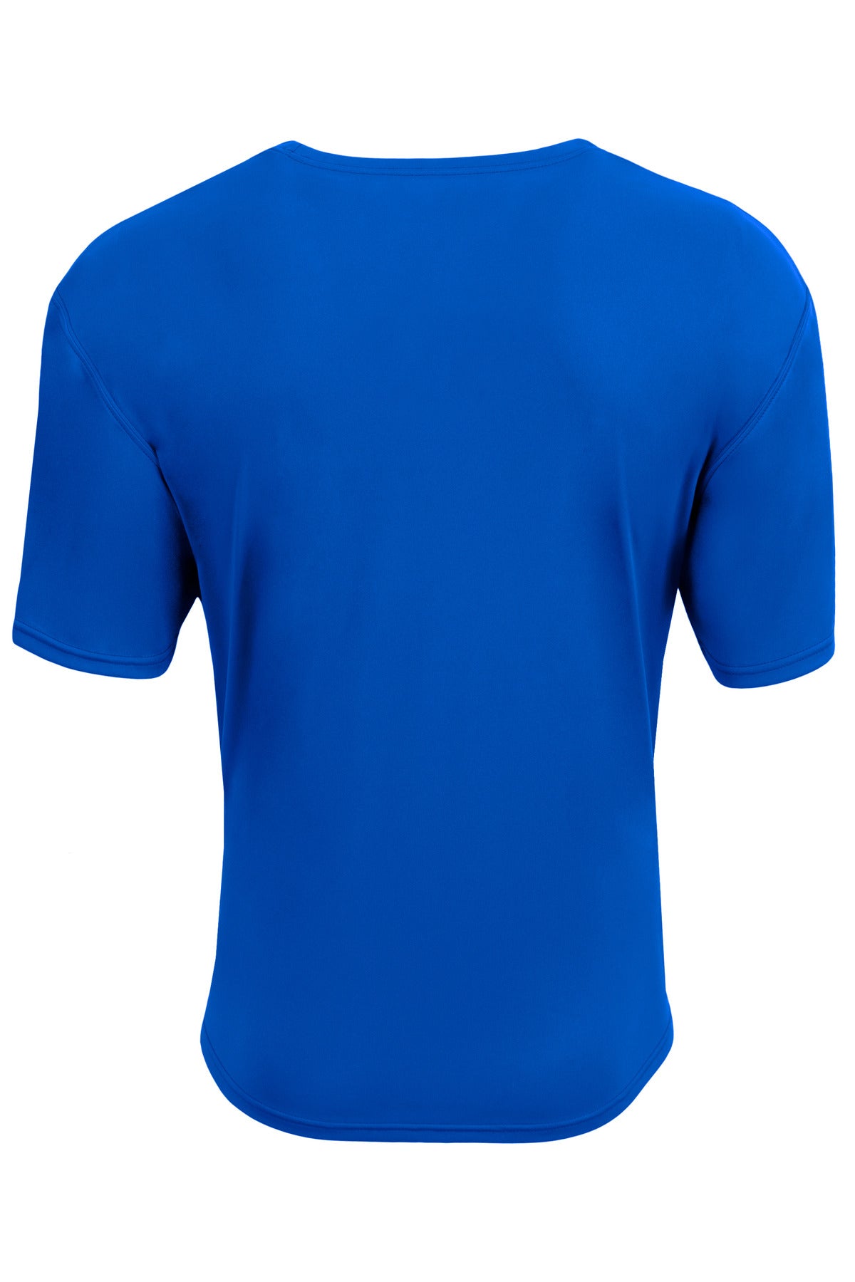 Custom Embroidered A4 T-Shirts  in Royal