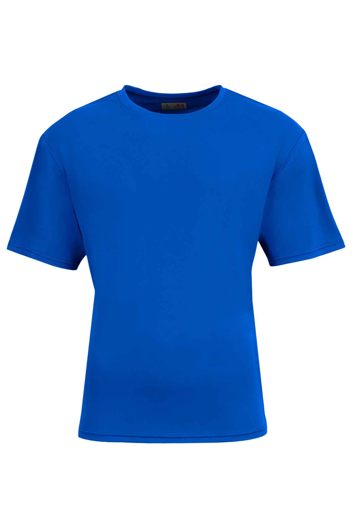 Custom Embroidered A4 T-Shirts  in Royal
