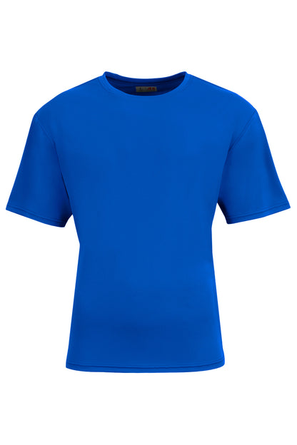 Custom Embroidered A4 T-Shirts  in Royal