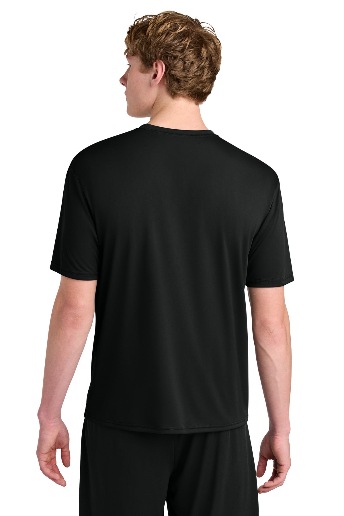 Custom Embroidered A4 T-Shirts  in Black