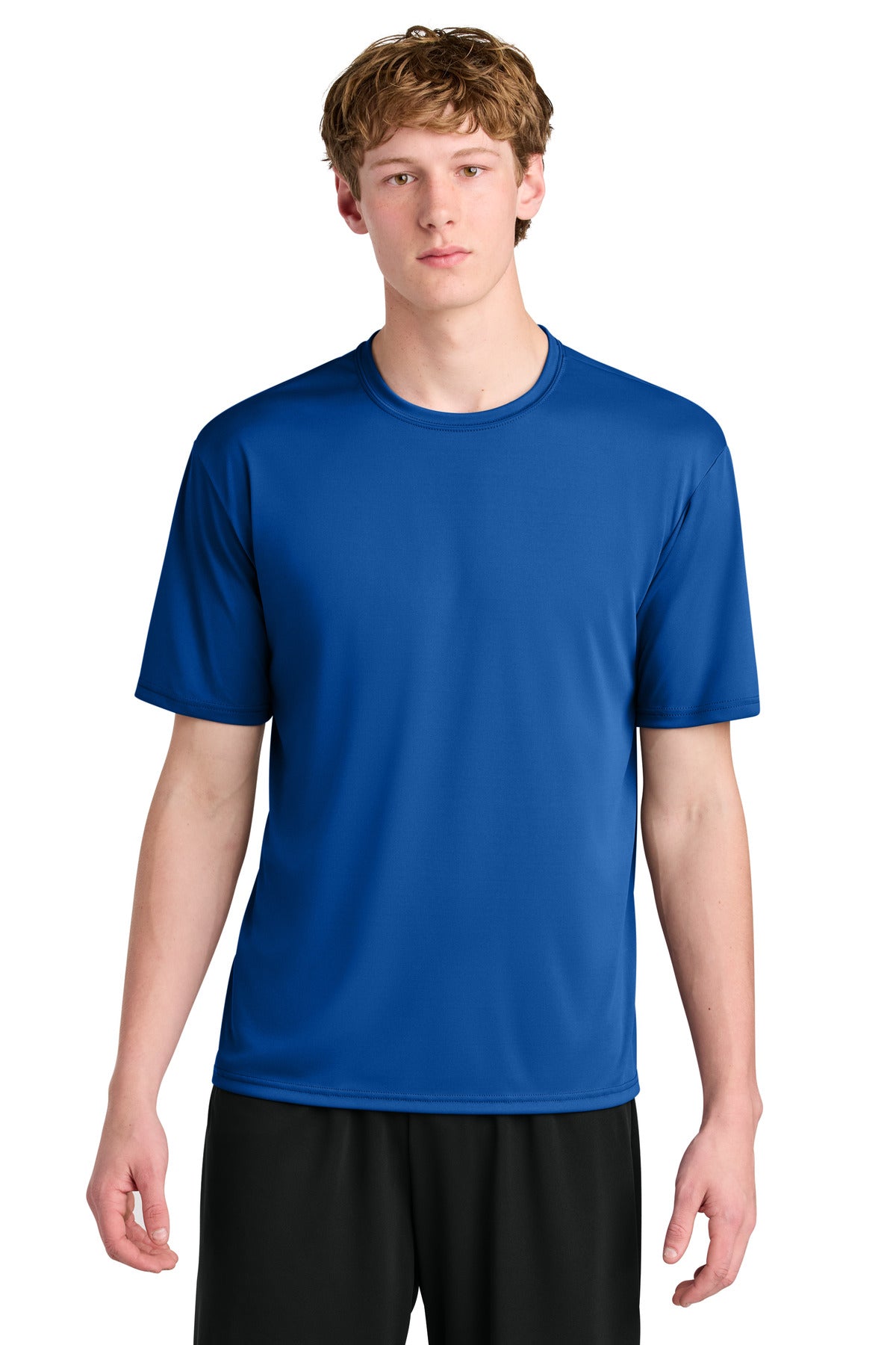 Custom Embroidered A4 T-Shirts  in Royal