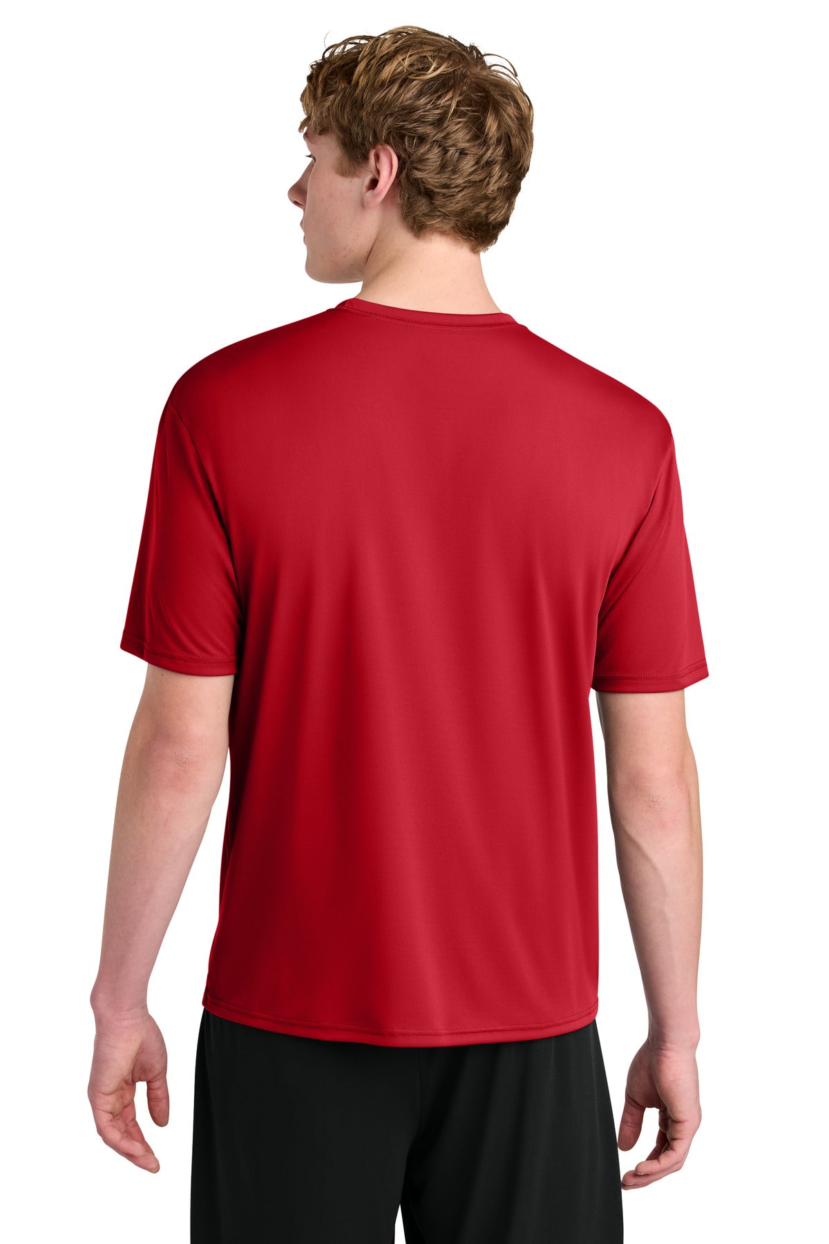Custom Embroidered A4 T-Shirts  in Scarlet