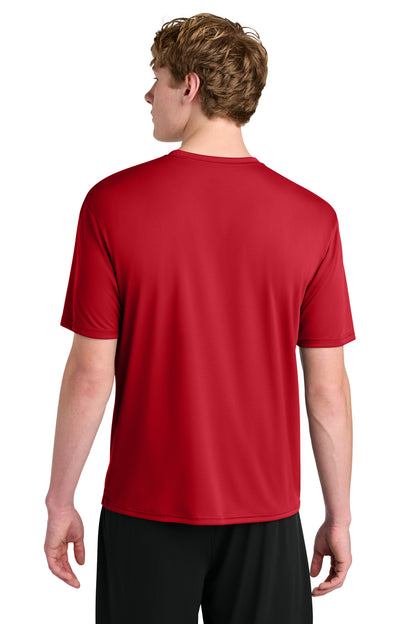 Custom Embroidered A4 T-Shirts  in Scarlet