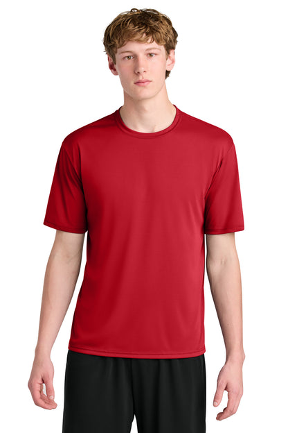 Custom Embroidered A4 T-Shirts  in Scarlet