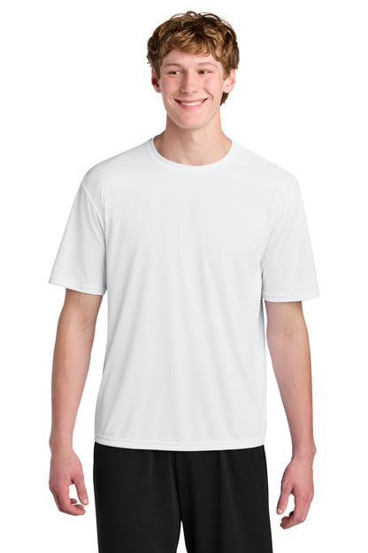 Custom Embroidered A4 T-Shirts  in White
