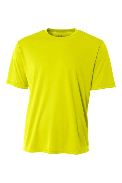 Custom Embroidered A4 Activewear in Safety Yellow