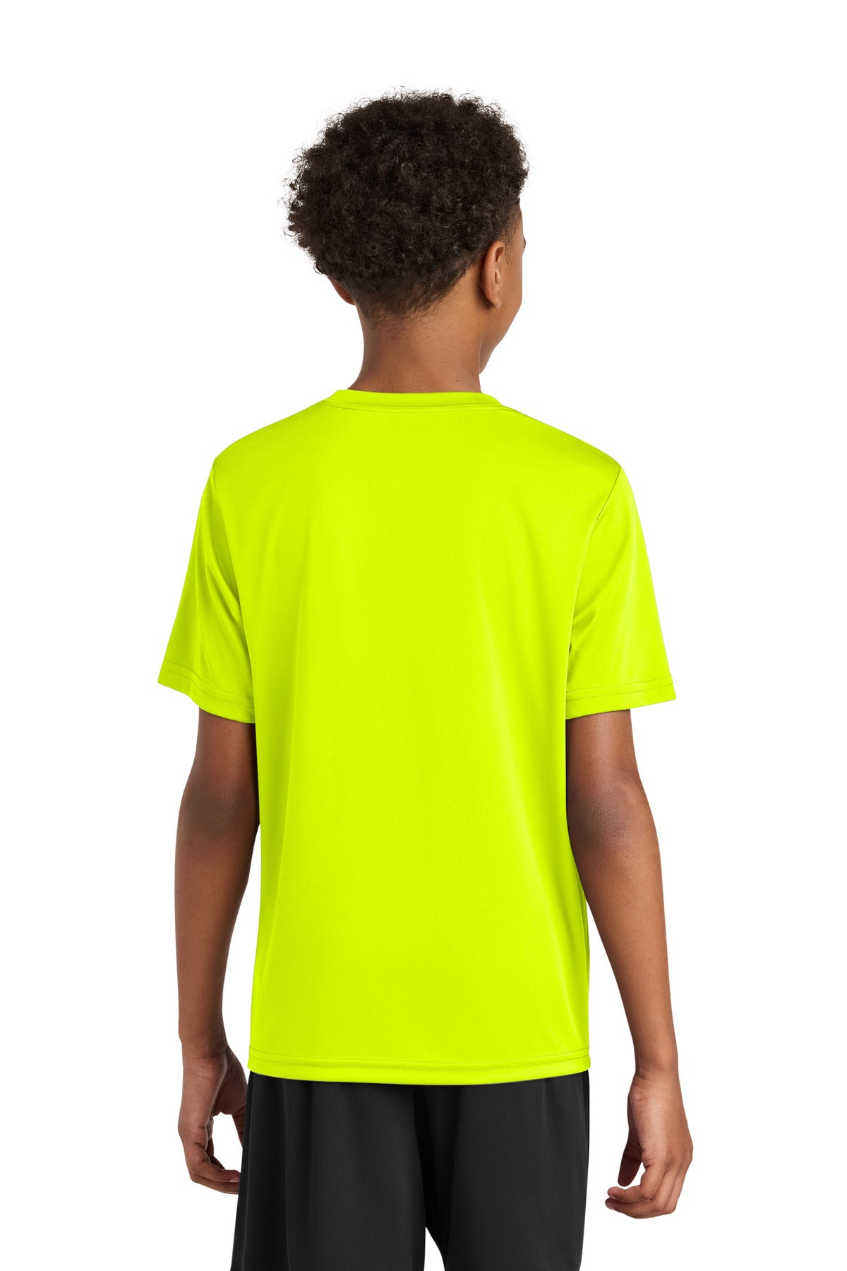 Custom Embroidered A4 Activewear in Safety Yellow