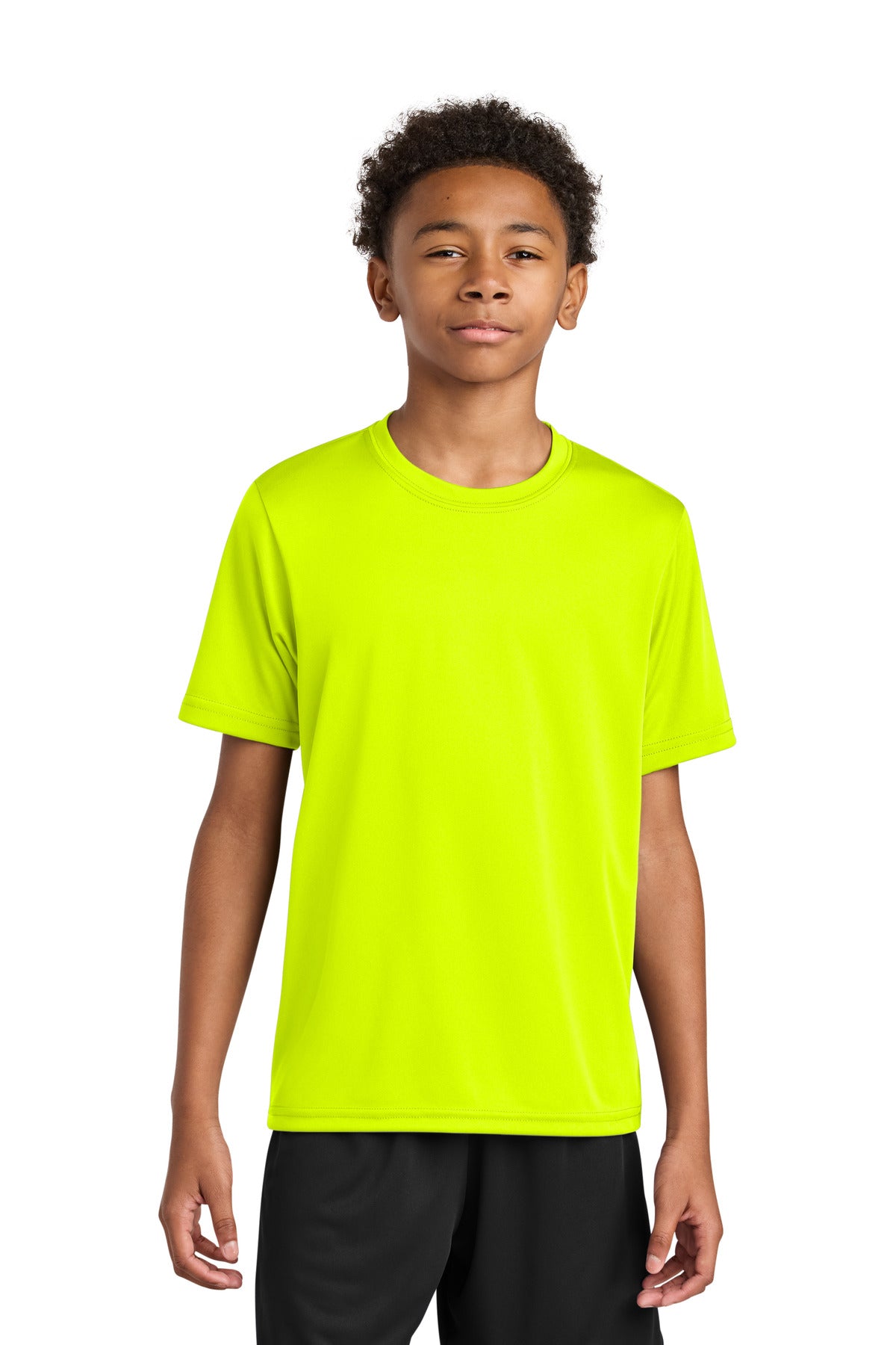 Custom Embroidered A4 Activewear in Safety Yellow