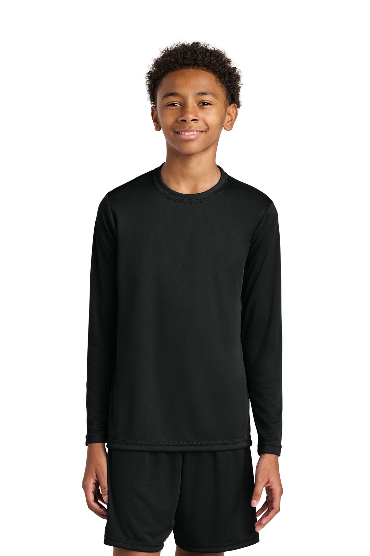 Custom Embroidered A4 T-Shirts  in Black
