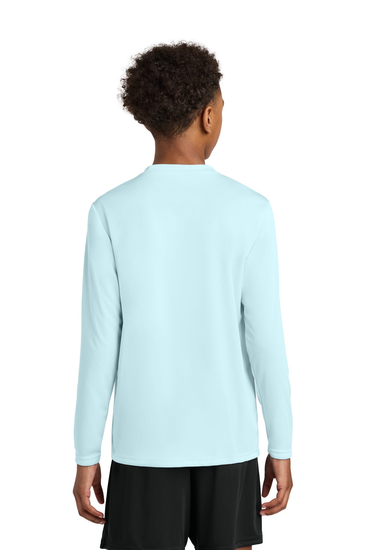 Custom Embroidered A4 T-Shirts  in Pastel Blue