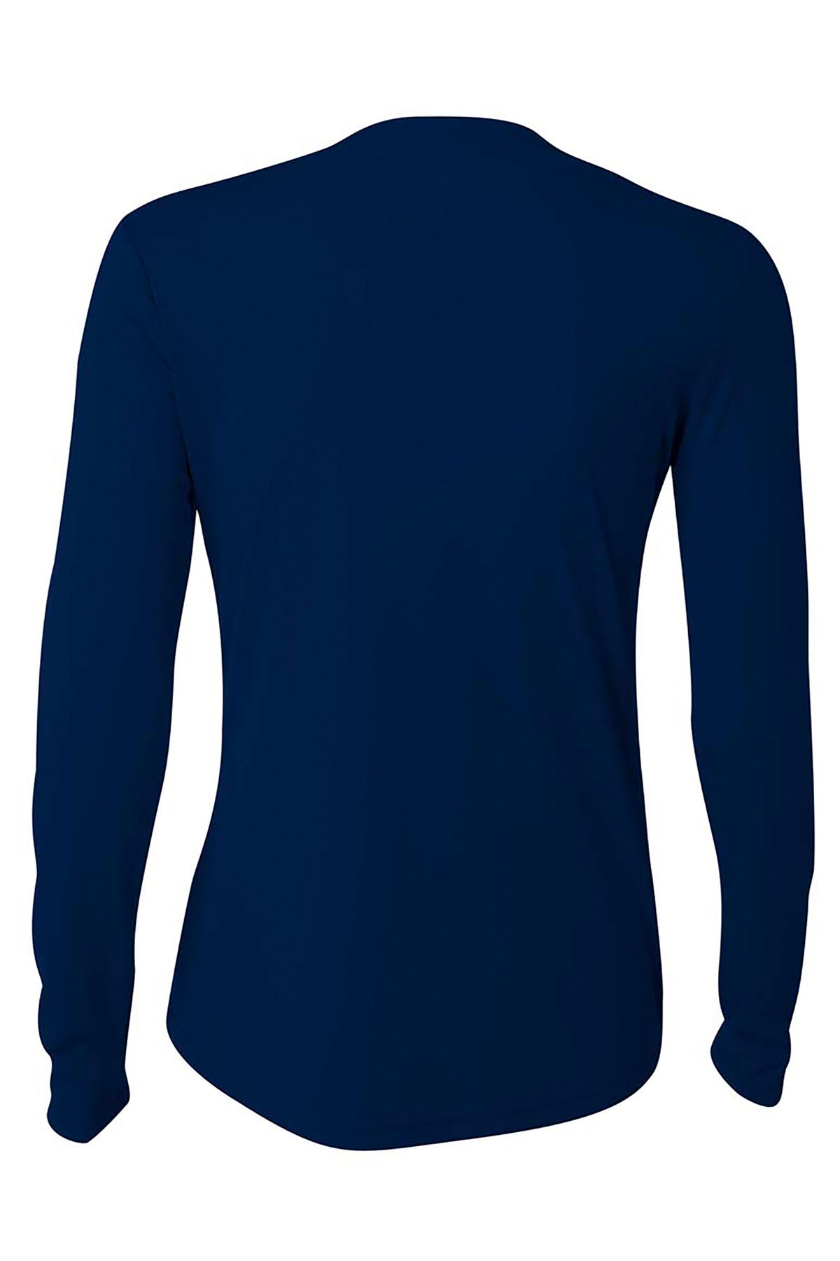 Custom Embroidered A4 T-Shirts  in Navy