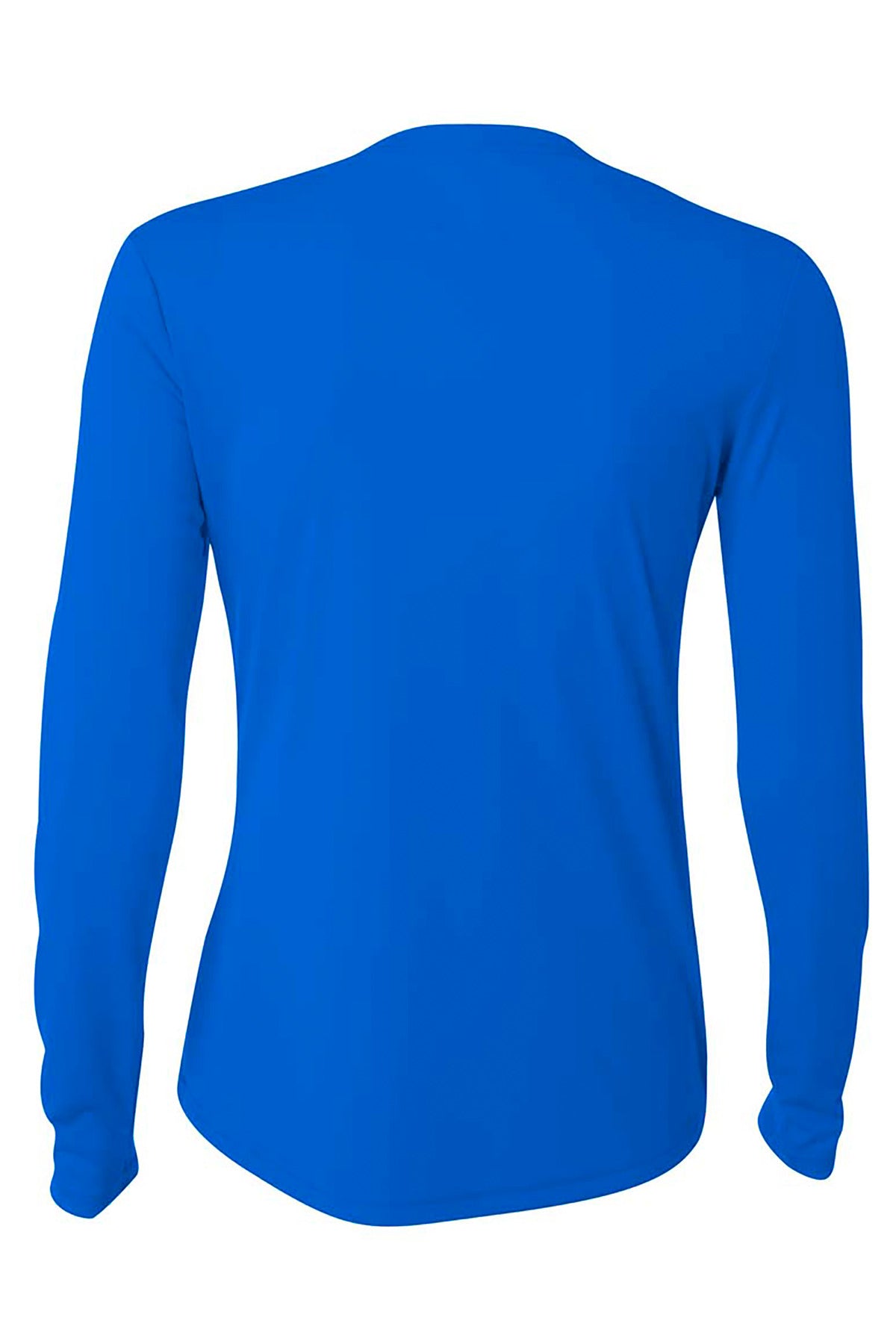 Custom Embroidered A4 T-Shirts  in Royal