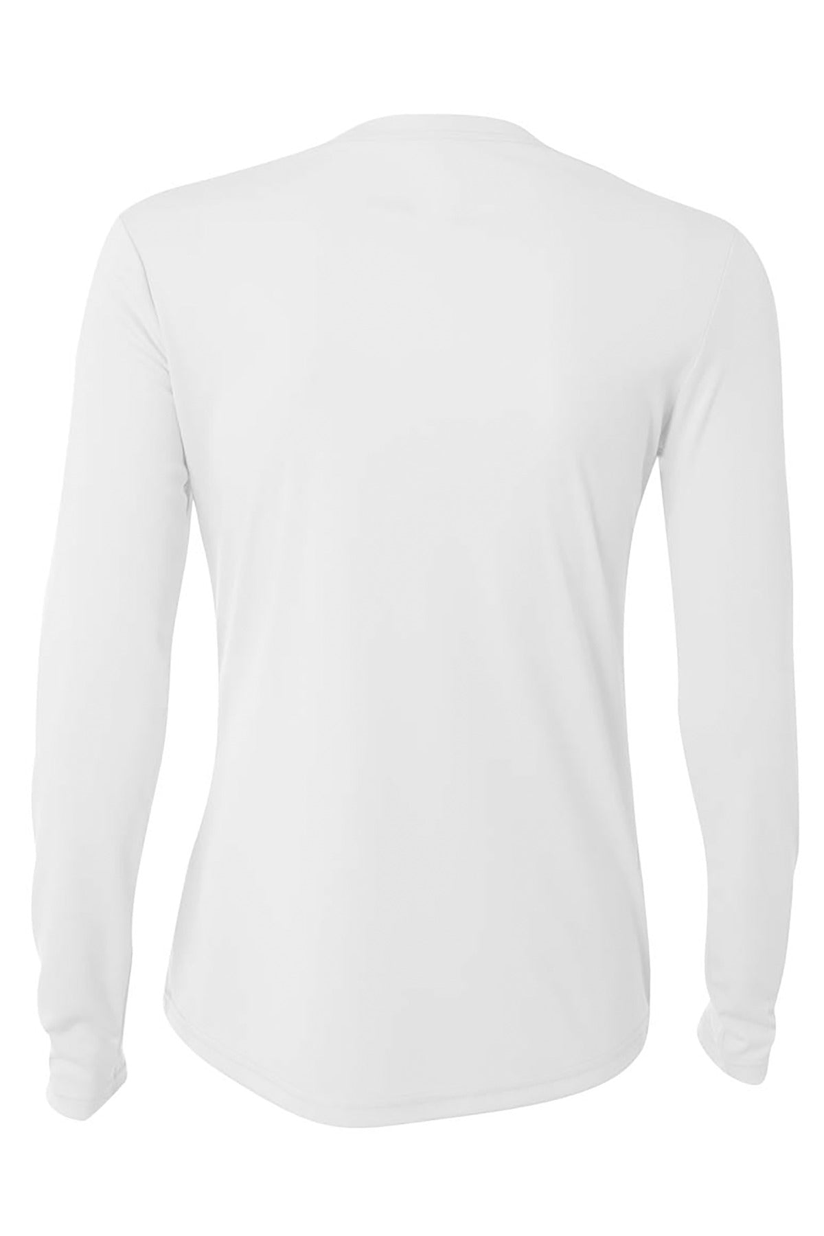 Custom Embroidered A4 T-Shirts  in White