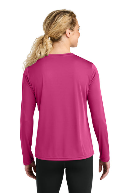 Custom Embroidered A4 T-Shirts  in Fuchsia