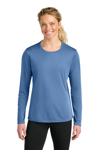 Custom Embroidered A4 T-Shirts  in Light Blue