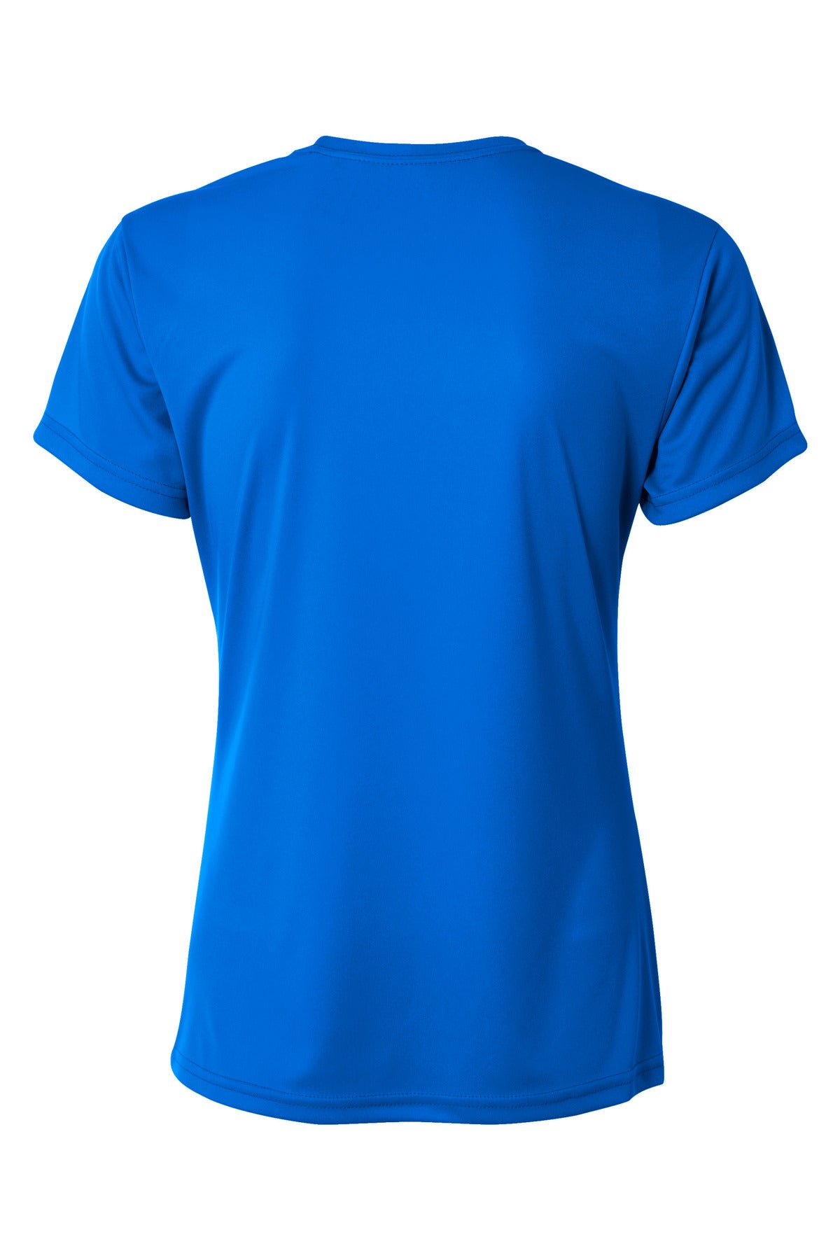 Custom Embroidered A4 T-Shirts  in Royal