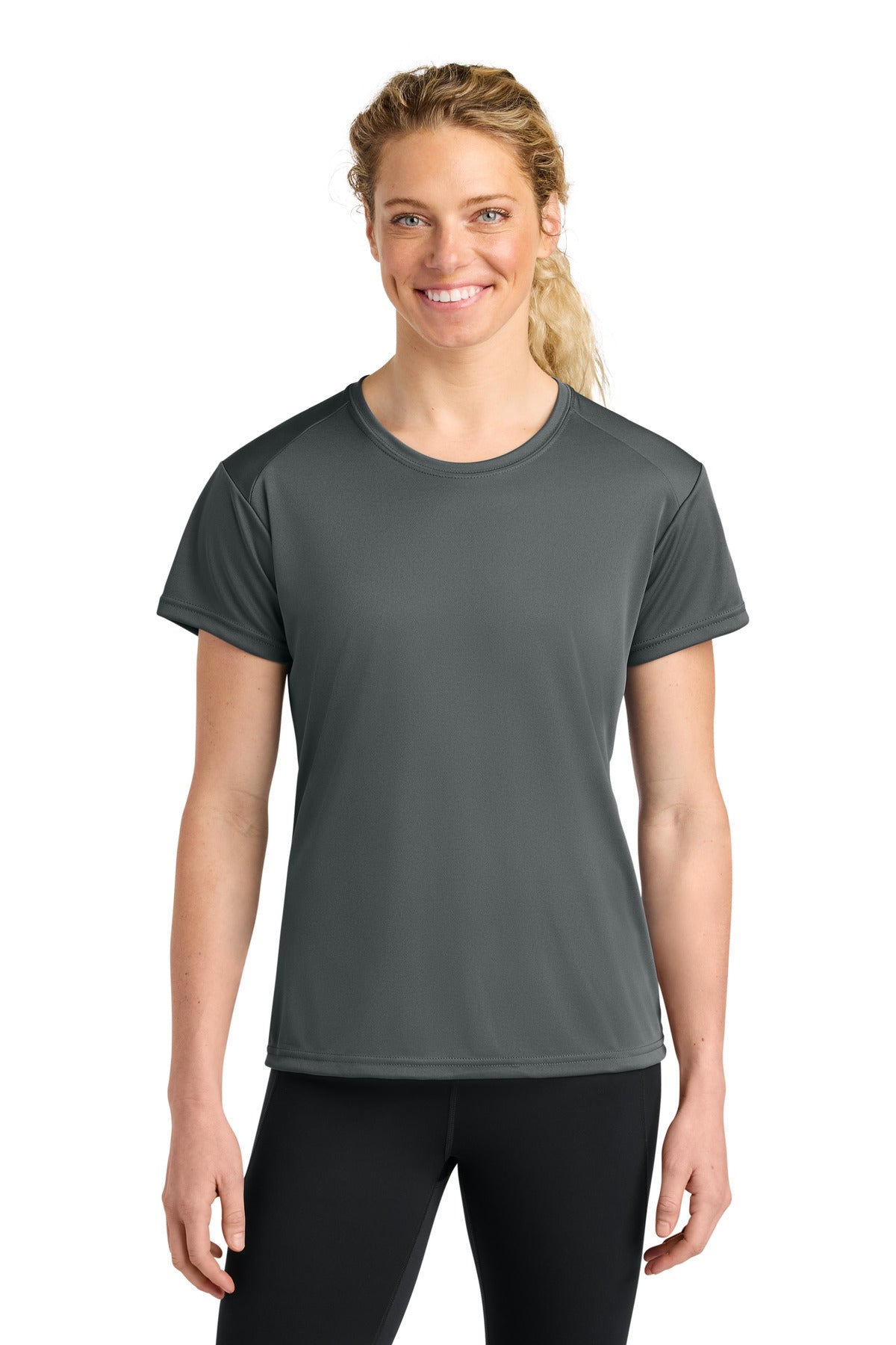 Custom Embroidered A4 T-Shirts  in Graphite