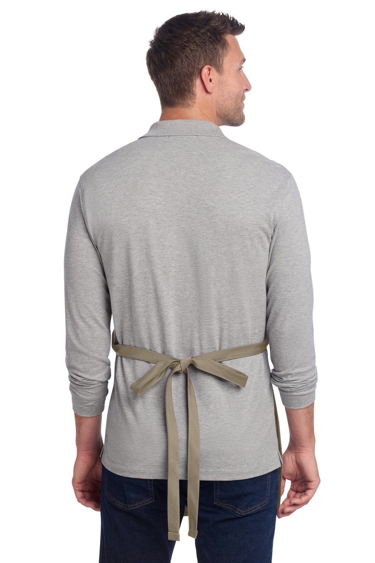 Custom Embroidered Port Authority Accessories in Khaki