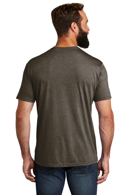 Custom Embroidered Allmade   Unisex Tri-Blend Tee AL2004,Earthy Brown