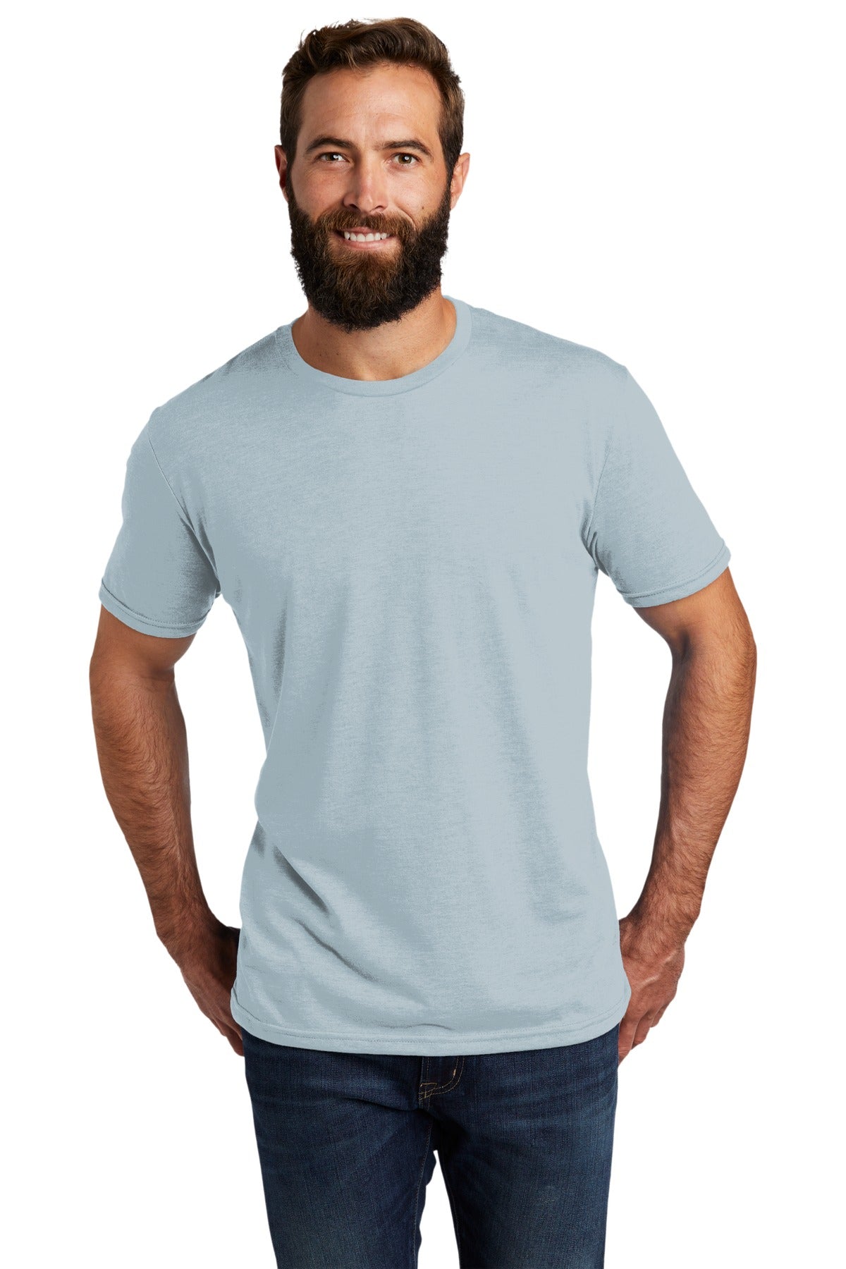 Allmade   Unisex Tri-Blend Tee AL2004 I Like You Blue