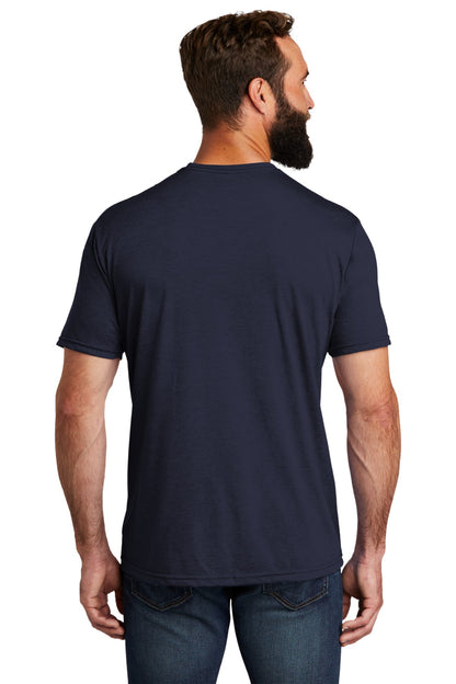 Custom Embroidered Allmade   Unisex Tri-Blend Tee AL2004,Night Sky Navy