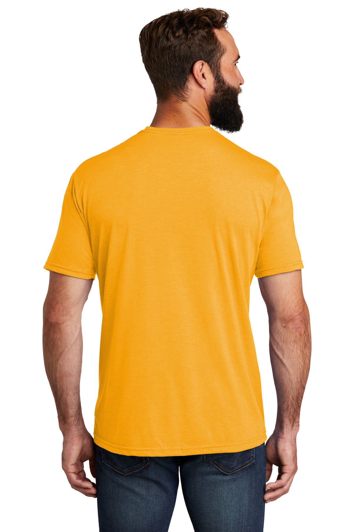 Custom Embroidered Allmade   Unisex Tri-Blend Tee AL2004,Orange You Fancy