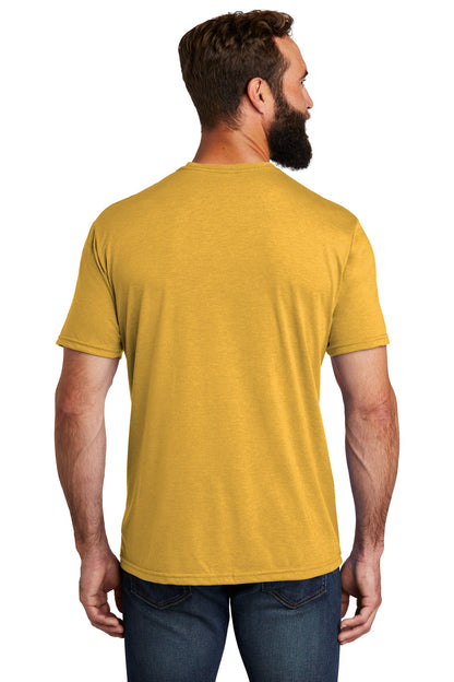 Custom Embroidered Allmade   Unisex Tri-Blend Tee AL2004,Suncatcher Gold