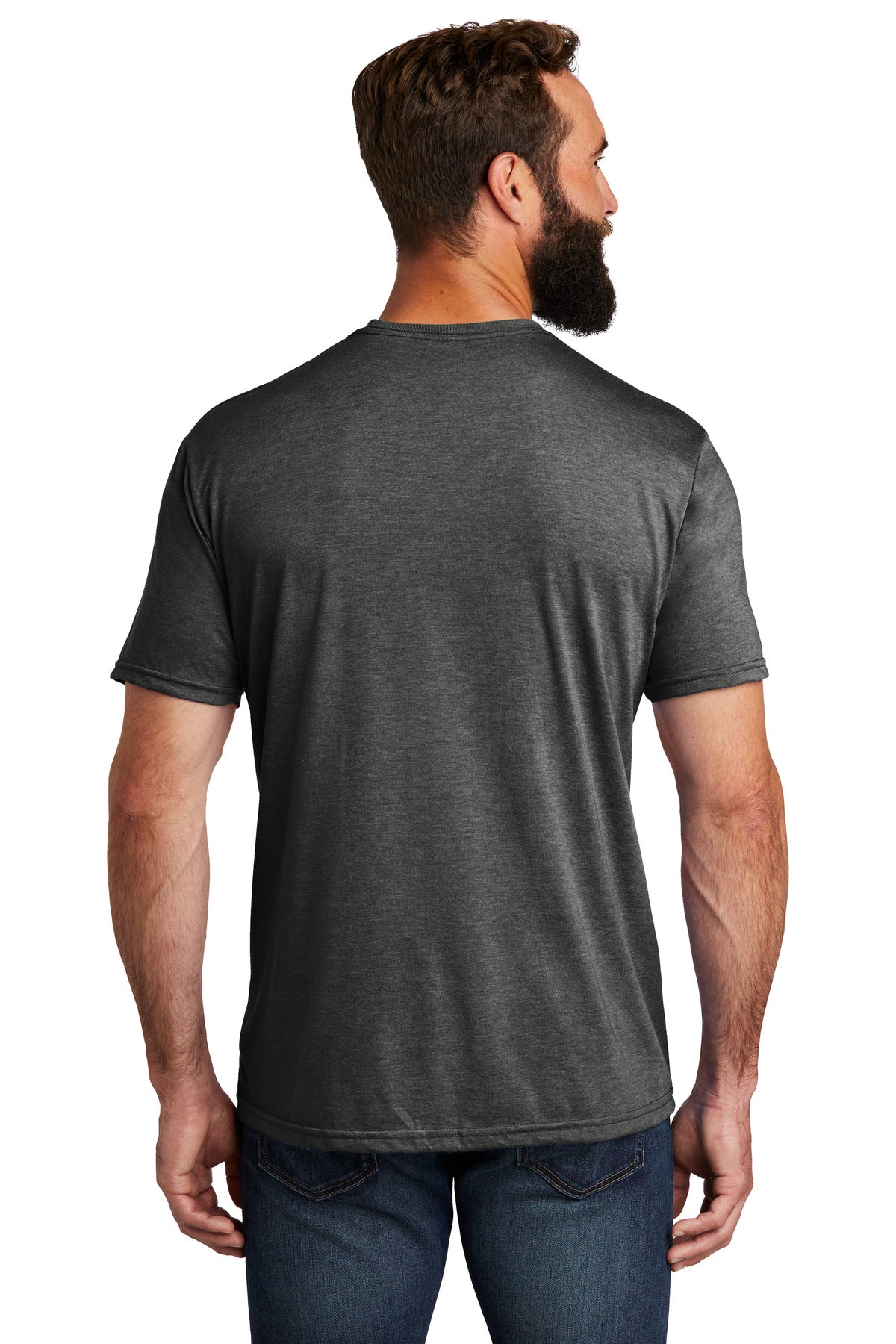Custom Embroidered Allmade   Unisex Tri-Blend Tee AL2004,Terrain Grey