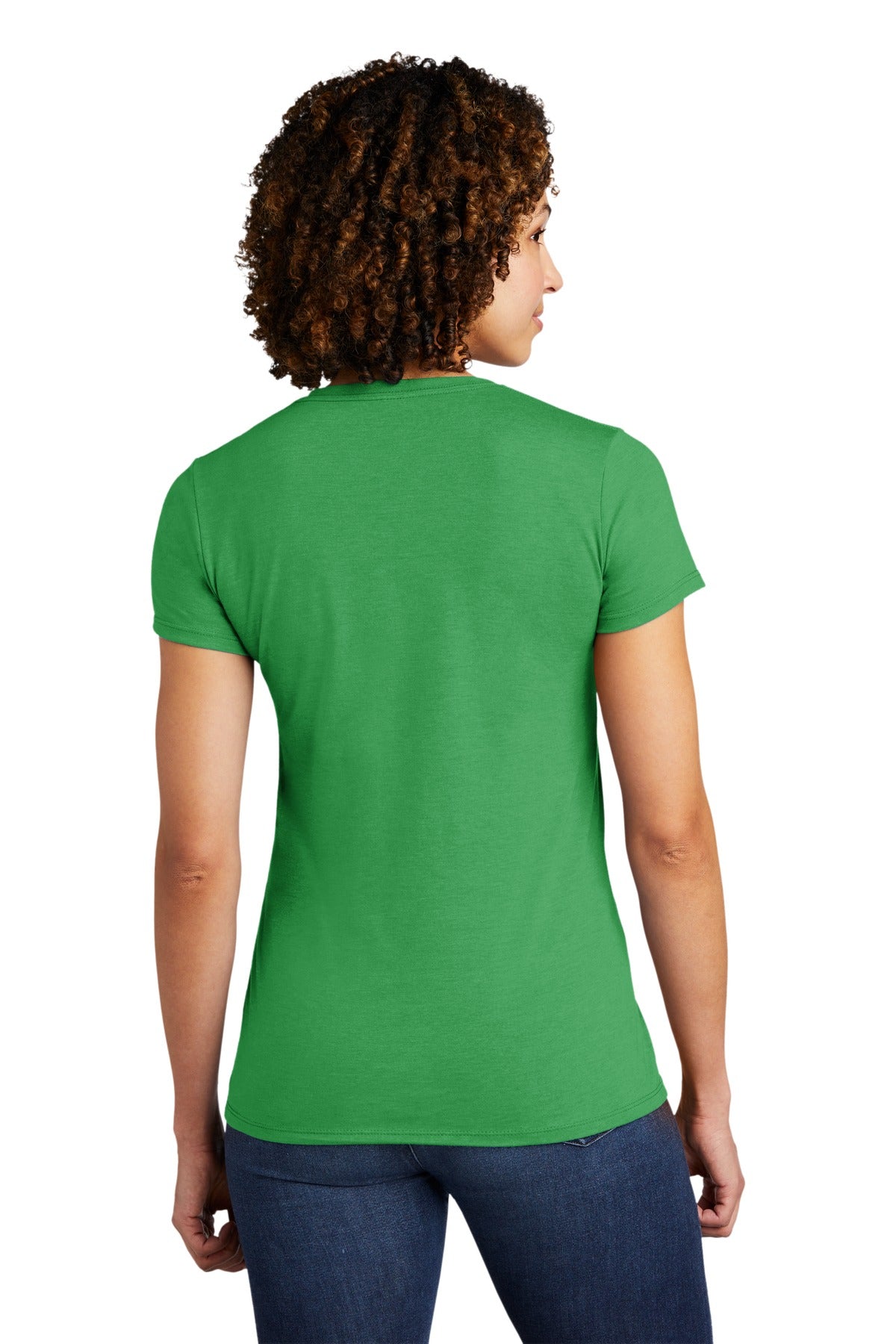 Custom Embroidered Allmade  Women's Tri-Blend Tee  AL2008,Enviro Green