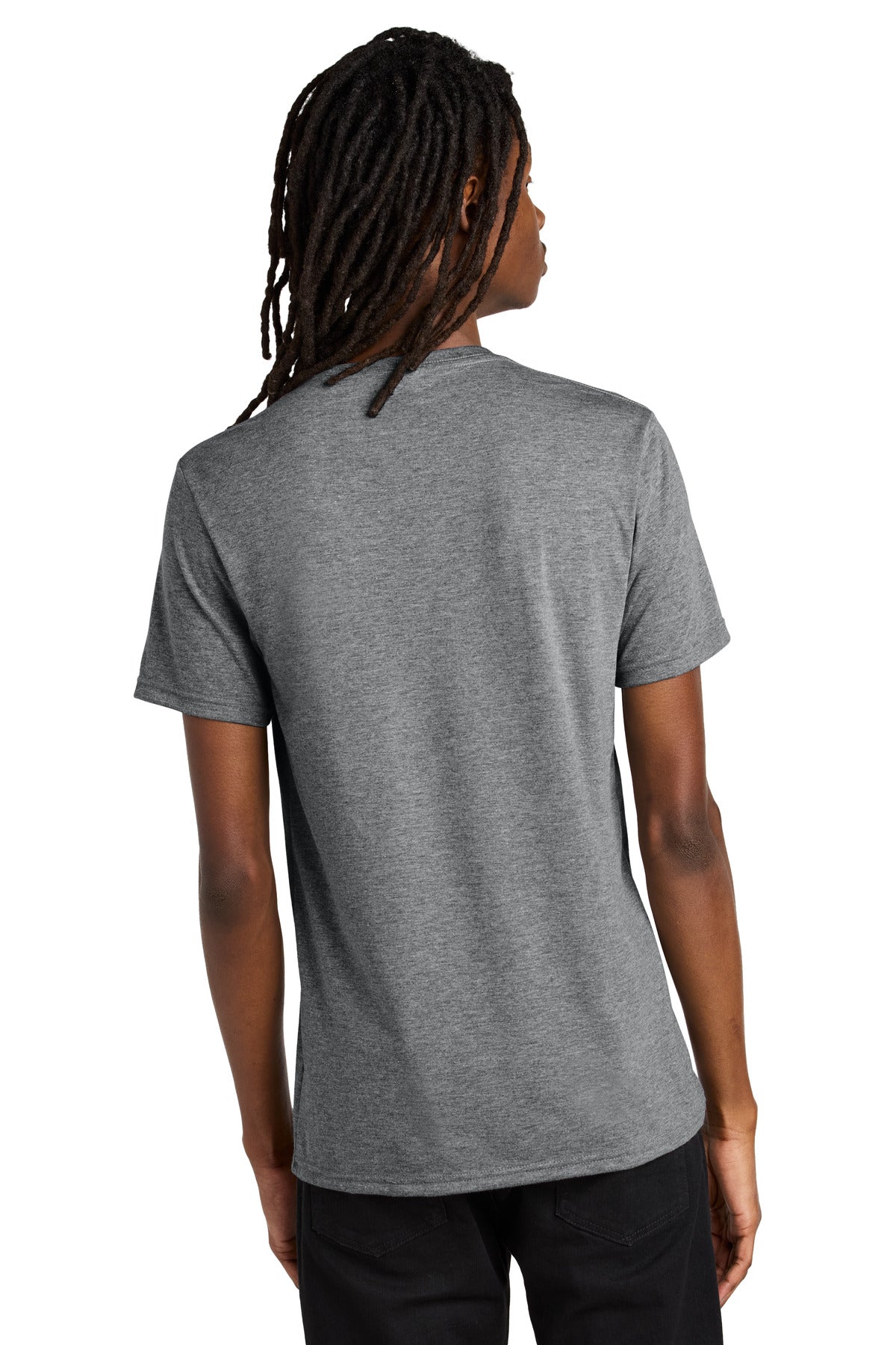 Custom Embroidered Allmade  Unisex Tri-Blend V-Neck Tee AL2014,Aluminum Grey