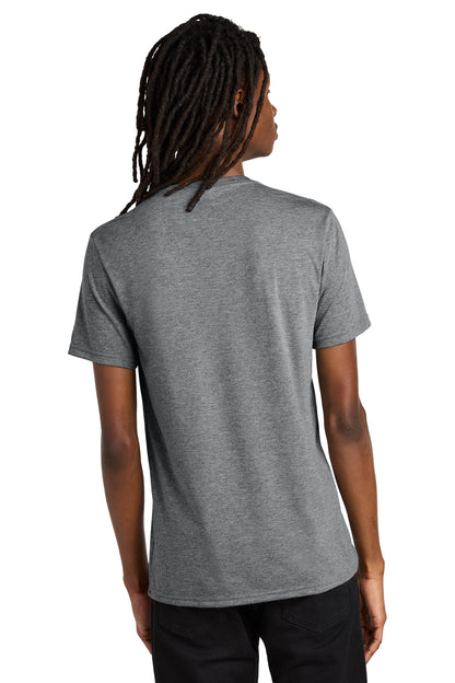 Custom Embroidered Allmade  Unisex Tri-Blend V-Neck Tee AL2014,Aluminum Grey