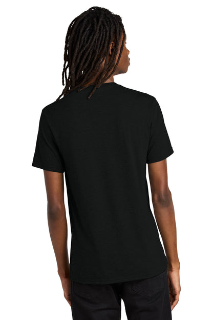 Custom Embroidered Allmade  Unisex Tri-Blend V-Neck Tee AL2014,Deep Black
