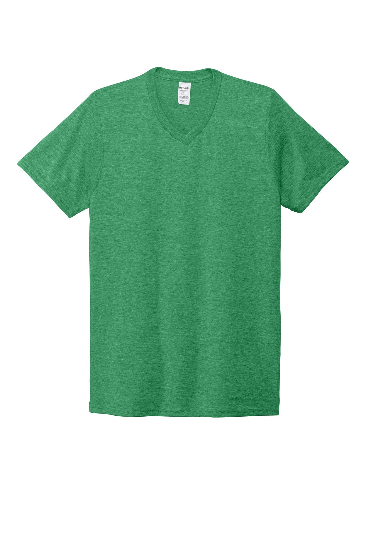 Custom Embroidered AllMade T-Shirts  in Enviro Green