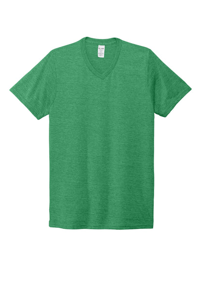 Custom Embroidered AllMade T-Shirts  in Enviro Green