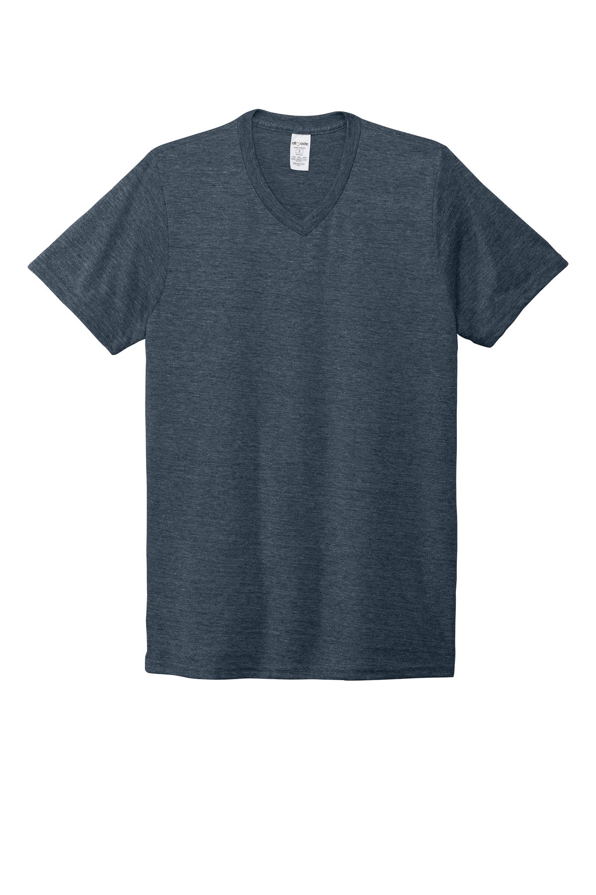 Custom Embroidered AllMade T-Shirts  in Rebel Blue