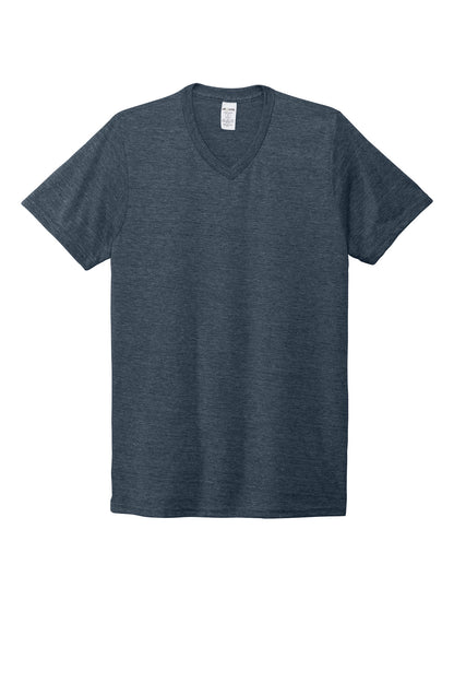 Custom Embroidered AllMade T-Shirts  in Rebel Blue