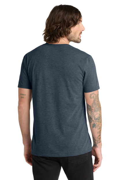 Custom Embroidered AllMade T-Shirts  in Rebel Blue