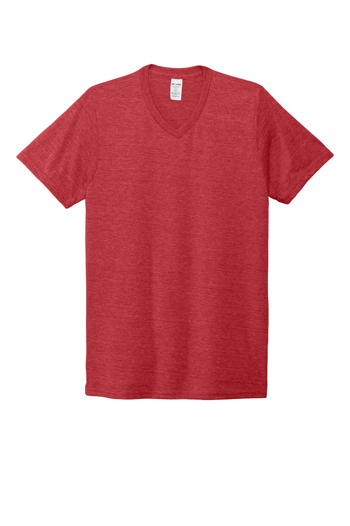 Custom Embroidered AllMade T-Shirts  in Rise Up Red