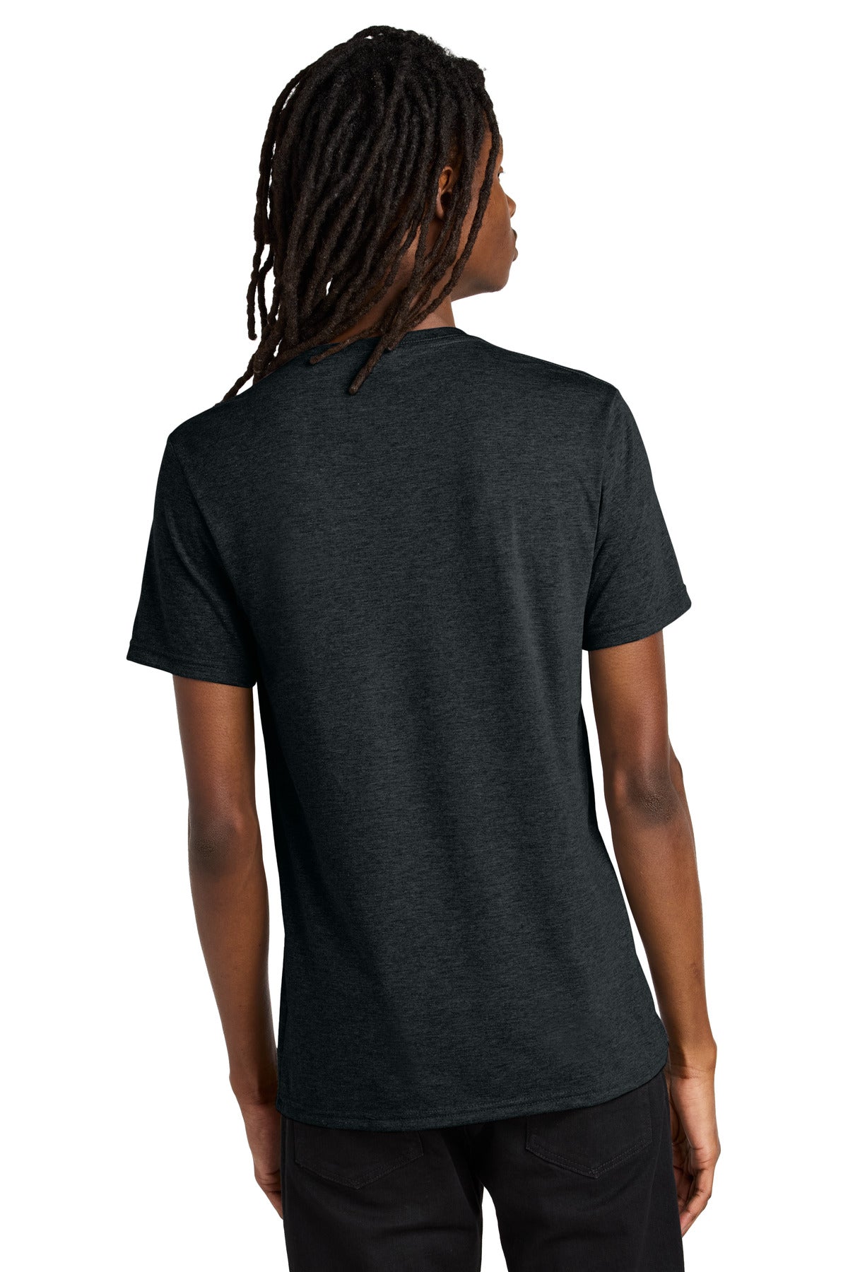 Custom Embroidered Allmade  Unisex Tri-Blend V-Neck Tee AL2014,Space Black