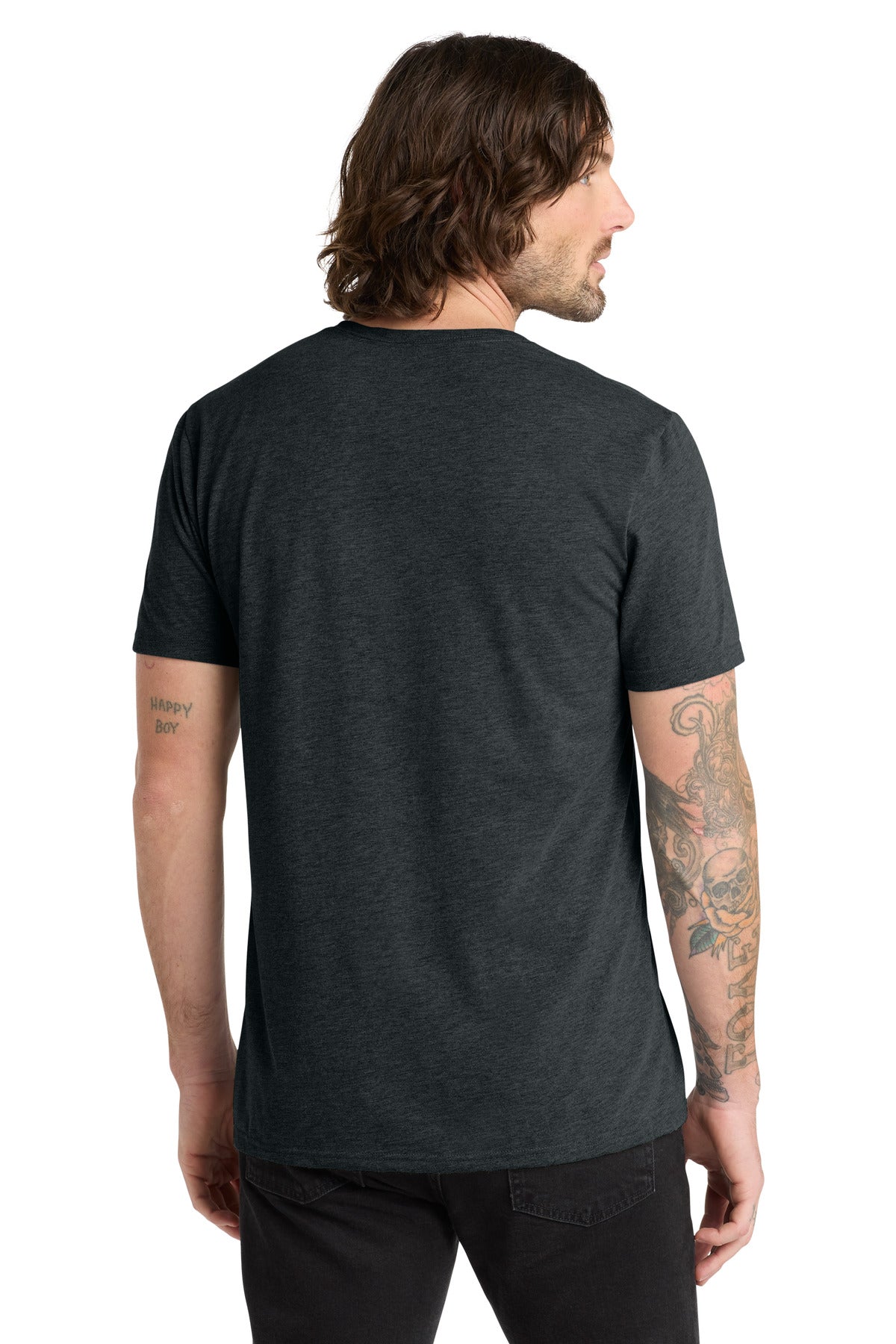 Custom Embroidered AllMade T-Shirts  in Space Black