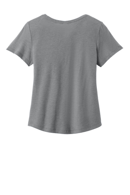 Custom Embroidered AllMade T-Shirts  in Aluminum Grey