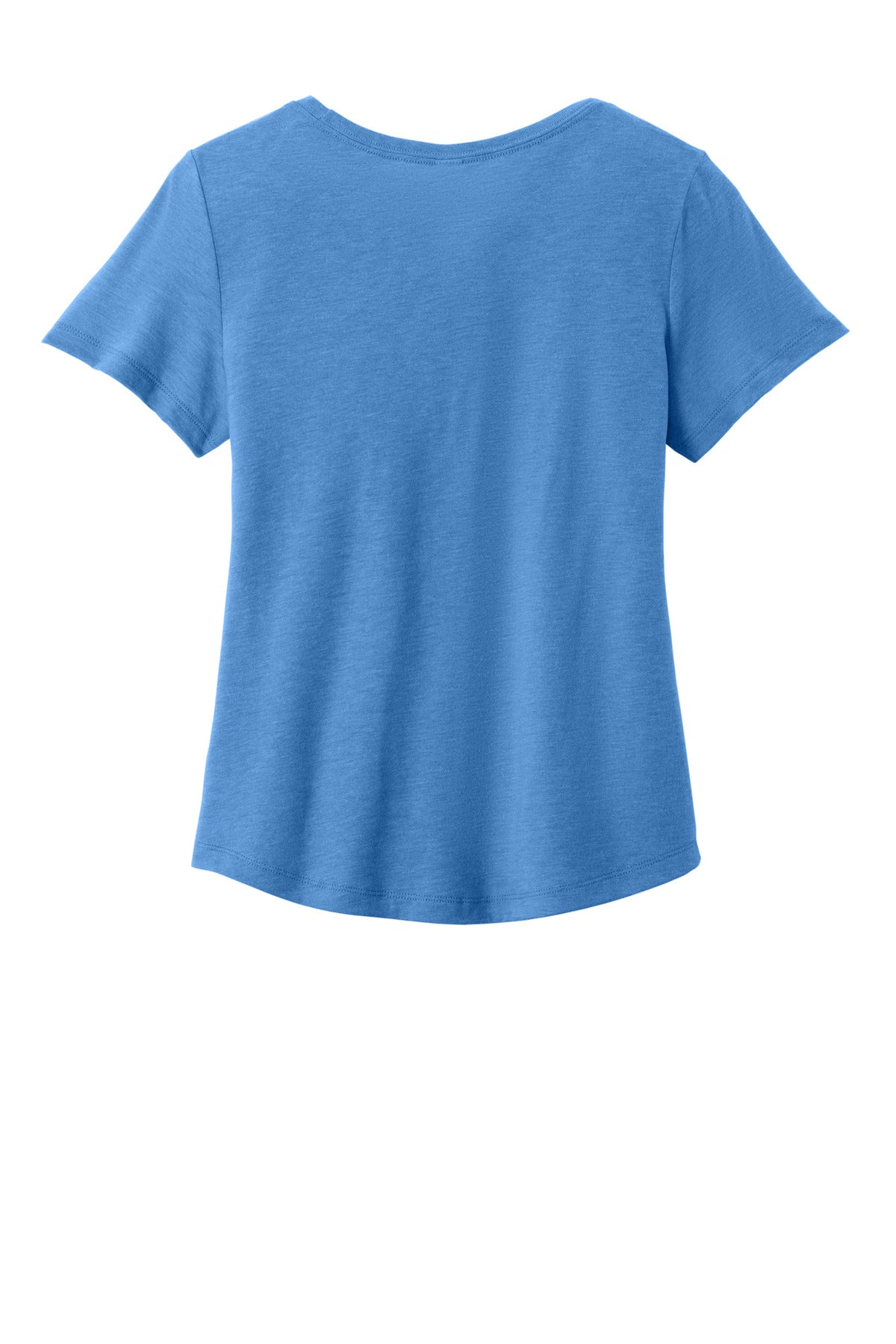 Custom Embroidered AllMade T-Shirts  in Azure Blue